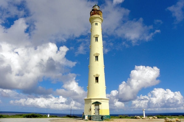 California Lighthouse in Caribbean